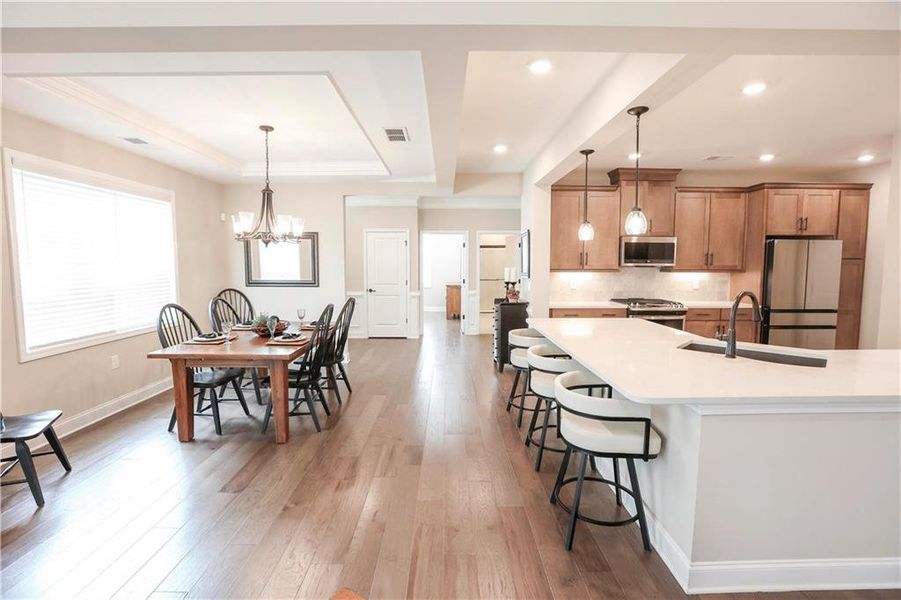 Furnished interior view inside a new home in , Cumming (Image 16). Furnished interior view inside a new home in , Cumming (Image 16).