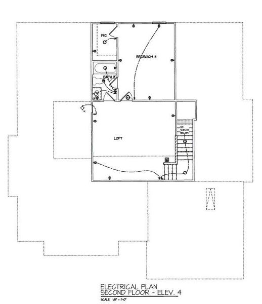 2D floor plan layout of this home in Pamlico Terrace, Awendaw, SC (Image 3).