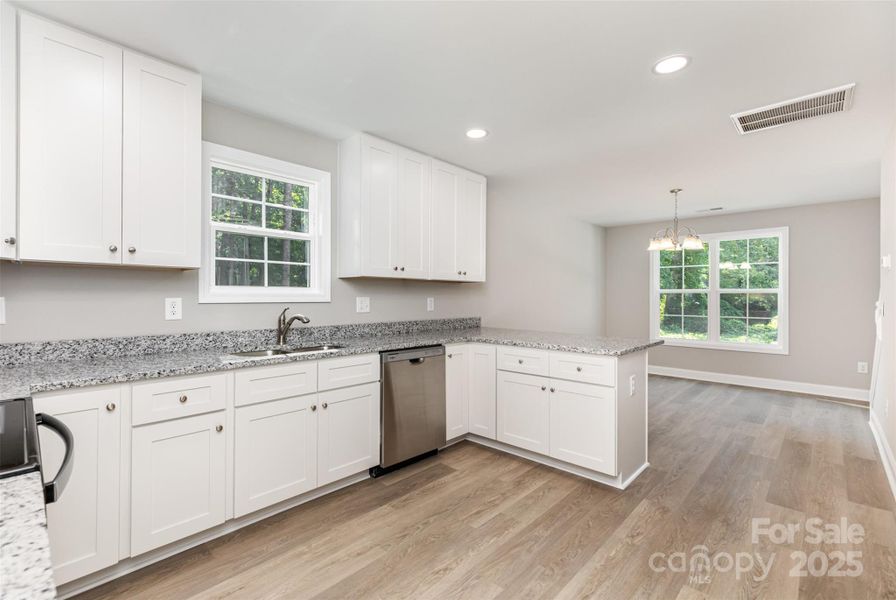 Furnished interior view inside a new home in , Kannapolis (Image 7).