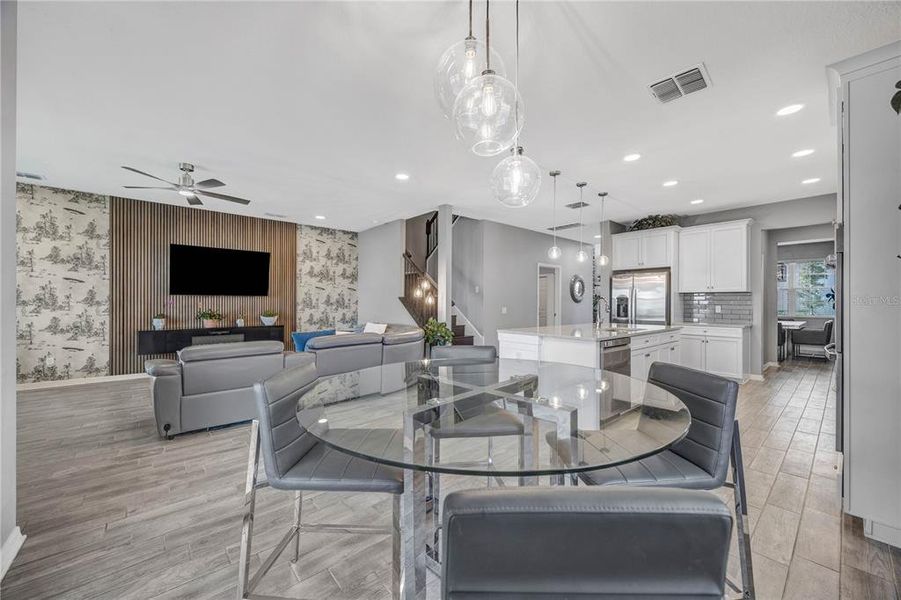 Furnished interior view inside a new home in , Wesley Chapel (Image 72).