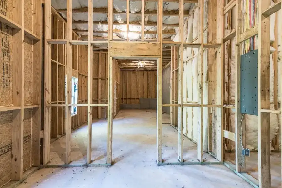 In-progress construction of a new home in , Douglasville, GA (Image 28).