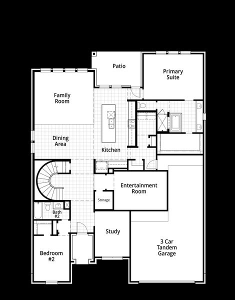 Downstairs Floor Plan