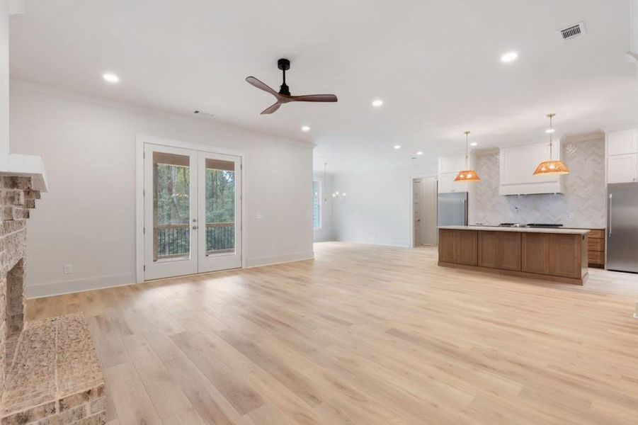 Spacious, unfurnished interior of a new home in , Canton (Image 41).
