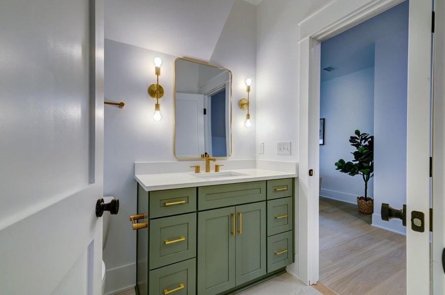 Furnished interior view inside a new home in , Hollywood (Image 8).