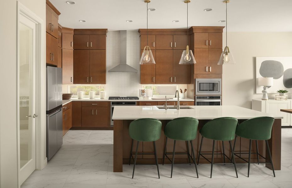 Representative furnished interior of a home built from the Catalina by Pulte Homes in Saguaro Reserve - Majesty, Marana (Image 5).