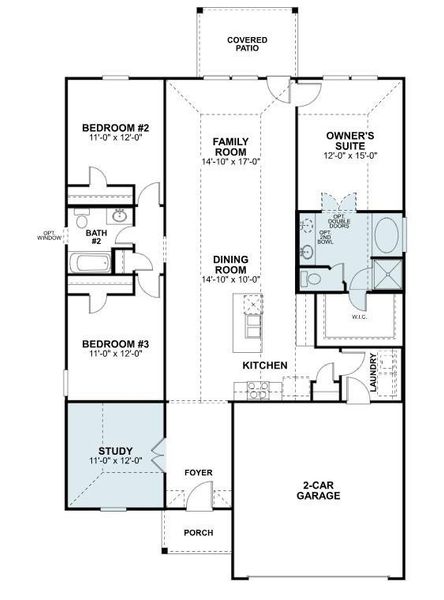 2D floor plan layout of this home in Moran Ranch, Willis, TX (Image 4). 2D floor plan layout of this home in Moran Ranch, Willis, TX (Image 4).