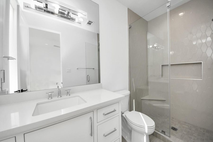 Furnished interior view inside a new home in , Houston (Image 16).