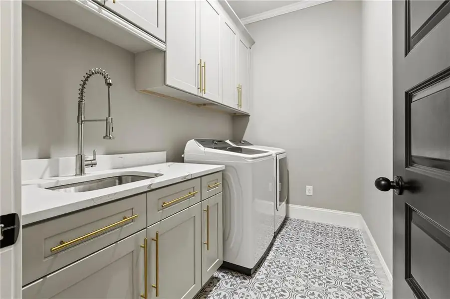 Furnished interior view inside a new home in Whitehall, Smyrna (Image 9).