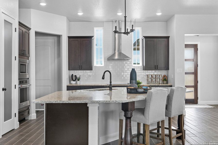 Furnished interior view inside a new home in , Spring Branch (Image 33).