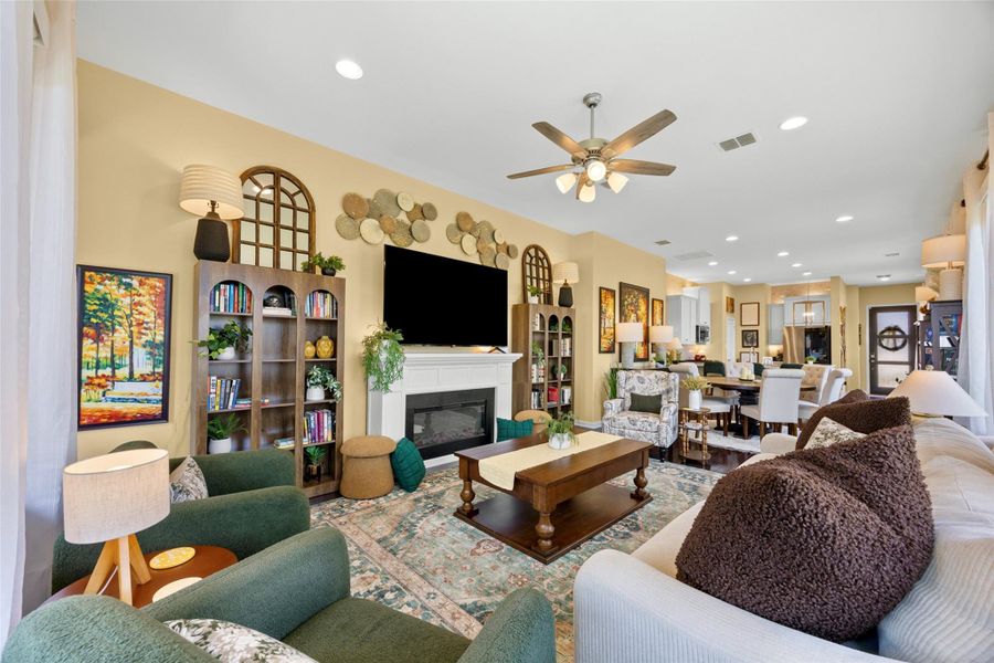 Furnished interior view inside a new home in , Kyle (Image 18). Furnished interior view inside a new home in , Kyle (Image 18).