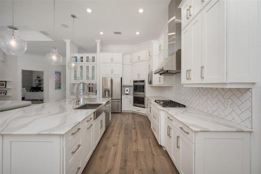 Furnished interior view inside a new home in , Sarasota (Image 45).