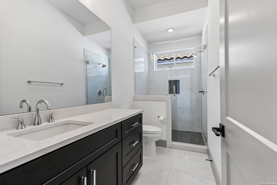 Furnished interior view inside a new home in , San Antonio (Image 12).