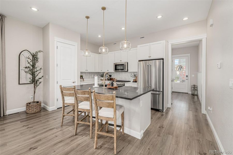 Furnished interior view inside a new home in Westerly, Erie (Image 24).