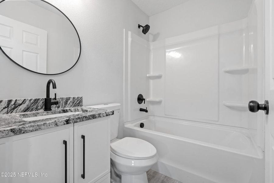 Furnished interior view inside a new home in , Jacksonville (Image 5). Furnished interior view inside a new home in , Jacksonville (Image 5).