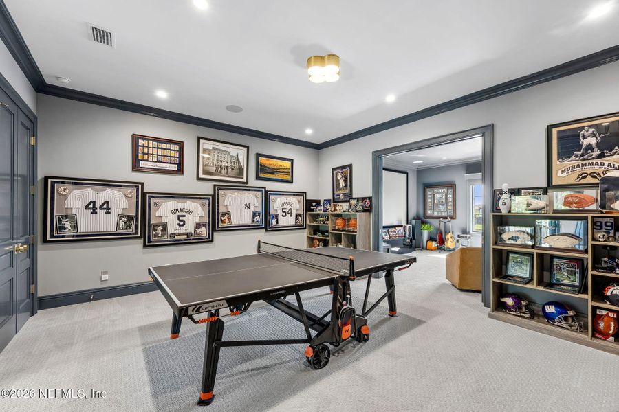 Furnished interior view inside a new home in , Jacksonville (Image 59).