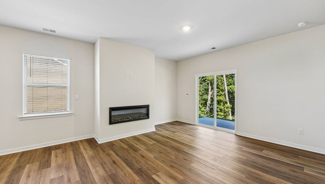 Spacious, unfurnished interior of a new home in The Falls at Newton, Newton (Image 10).