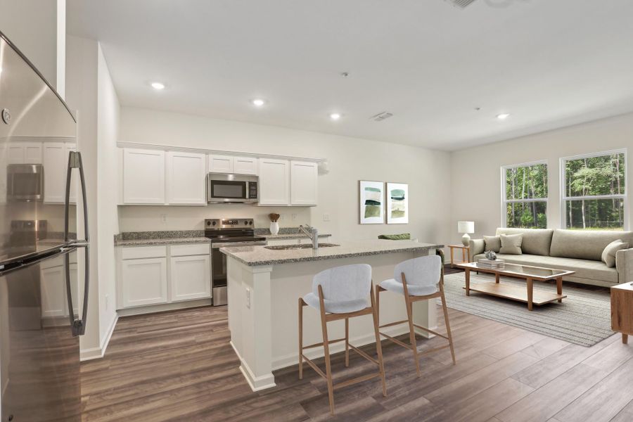 Representative furnished interior of a home built from the Echo by Starlight Homes in Chestnut Grove, Douglasville (Image 6).