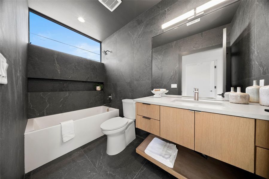 Furnished interior view inside a new home in , Austin (Image 17).