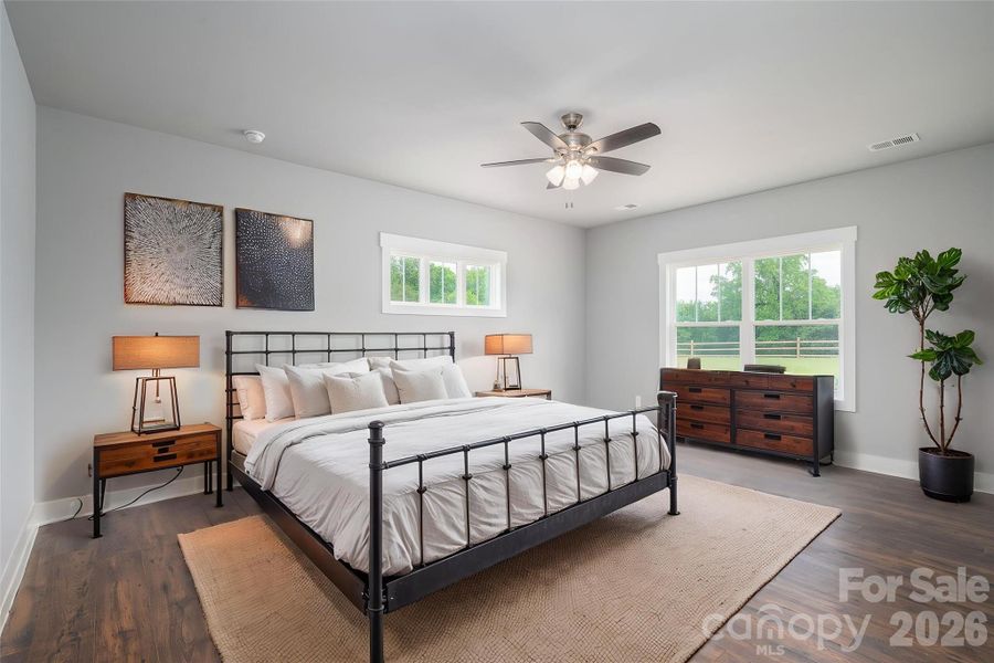 Furnished interior view inside a new home in , Maiden (Image 6).