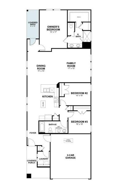 2D floor plan layout of this home in Heritage, Dripping Springs, TX (Image 4). 2D floor plan layout of this home in Heritage, Dripping Springs, TX (Image 4).