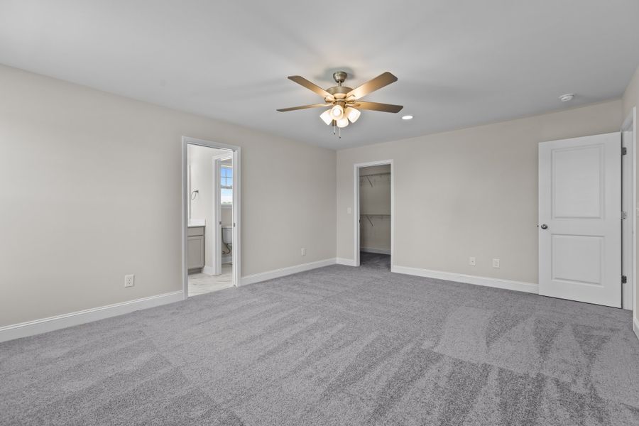 Representative unfurnished interior of a home built from the Turner by Bill Clark Homes in Davenport Farms, Winterville (Image 38). Representative unfurnished interior of a home built from the Turner by Bill Clark Homes in Davenport Farms, Winterville (Image 38).