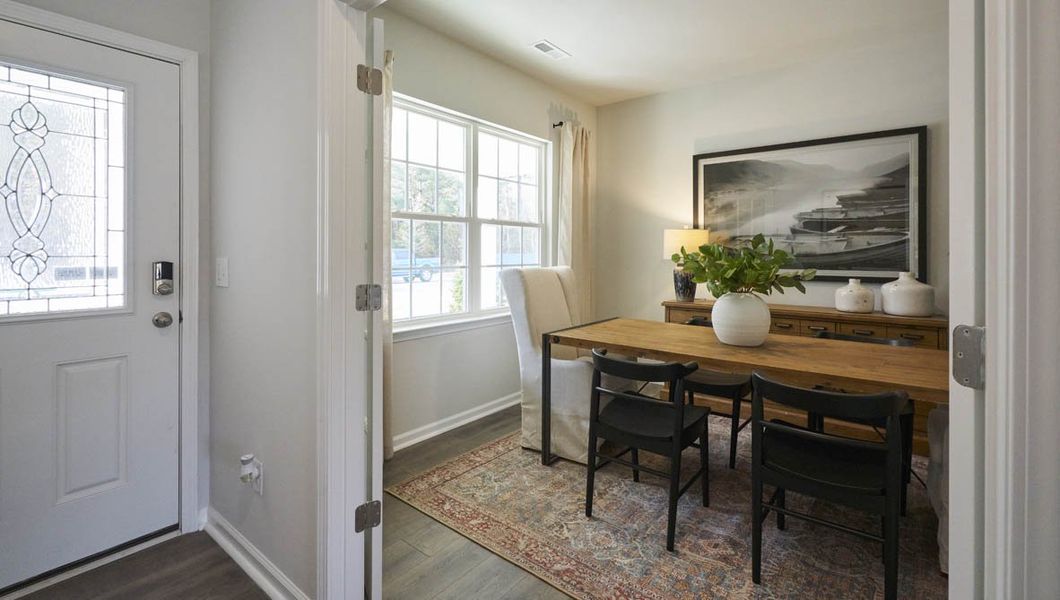 Representative furnished interior of a home built from the Penwell by D.R. Horton in Fishel Village, Winston-Salem (Image 4). Representative furnished interior of a home built from the Penwell by D.R. Horton in Fishel Village, Winston-Salem (Image 4).