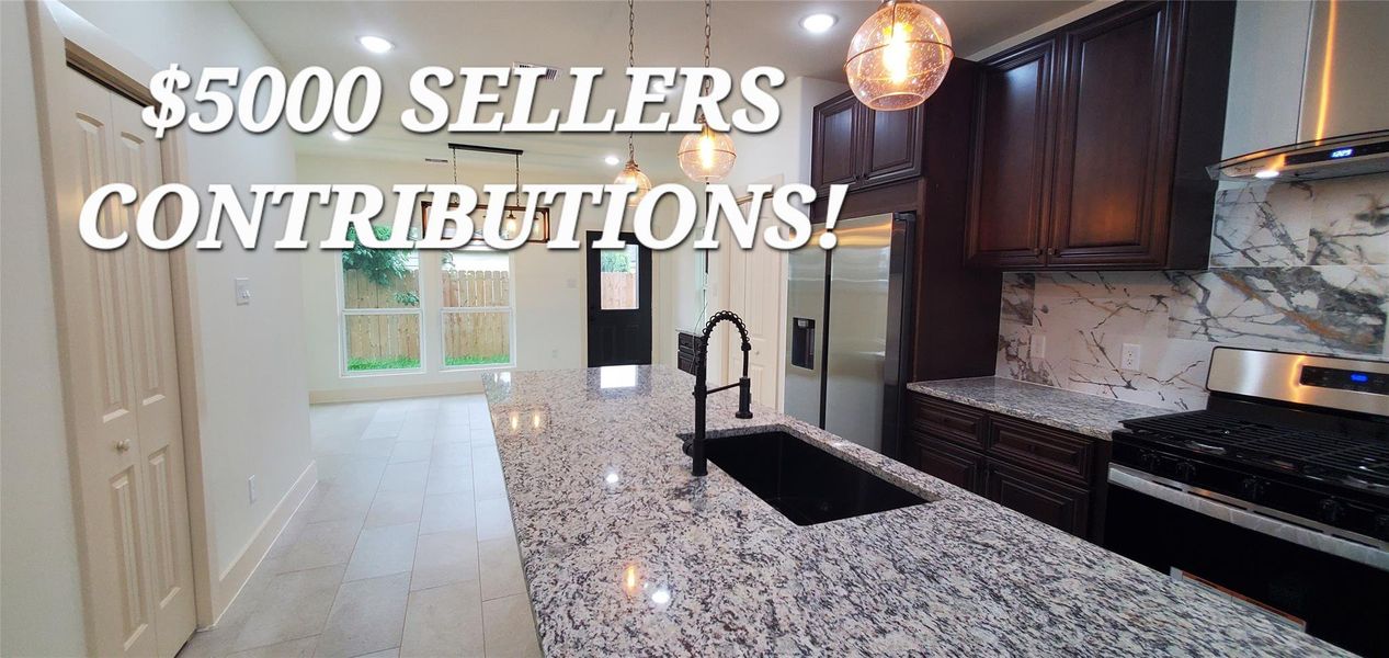 Furnished interior view inside a new home in , Houston (Image 4).