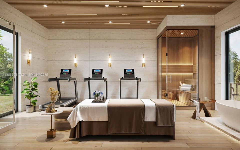 Furnished interior view inside a new home in , Southwest Ranches (Image 11). Furnished interior view inside a new home in , Southwest Ranches (Image 11).