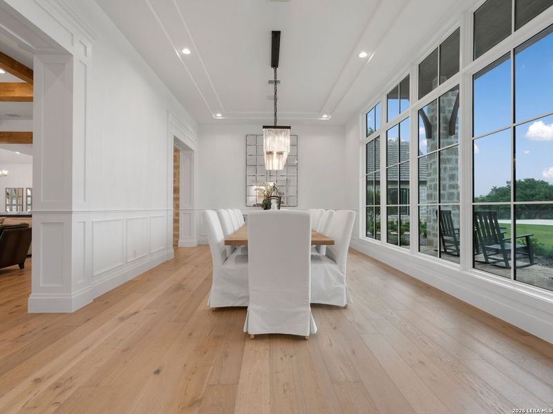 Furnished interior view inside a new home in , Boerne (Image 38).