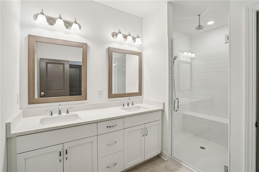 Furnished interior view inside a new home in , Peachtree Corners (Image 5).