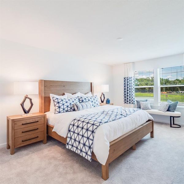 Furnished interior view inside a new home in , Ocala (Image 53).