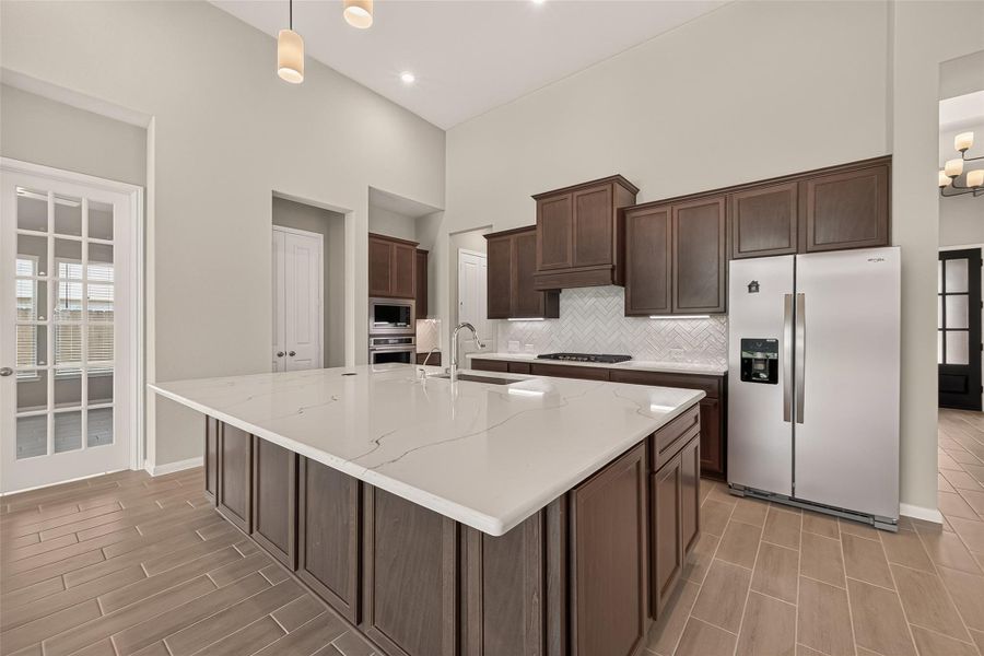 Furnished interior view inside a new home in , Richmond (Image 16).
