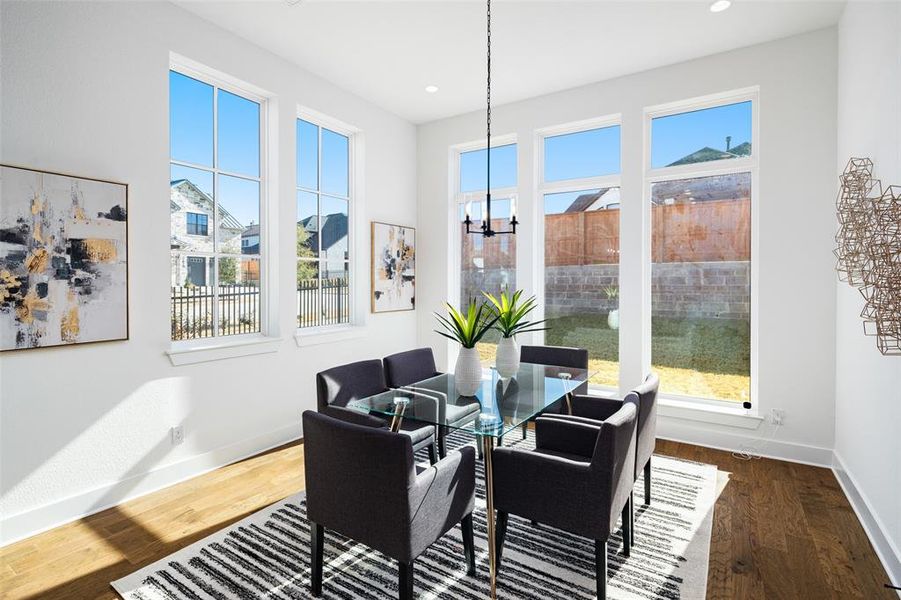 Furnished interior view inside a new home in , Frisco (Image 10).
