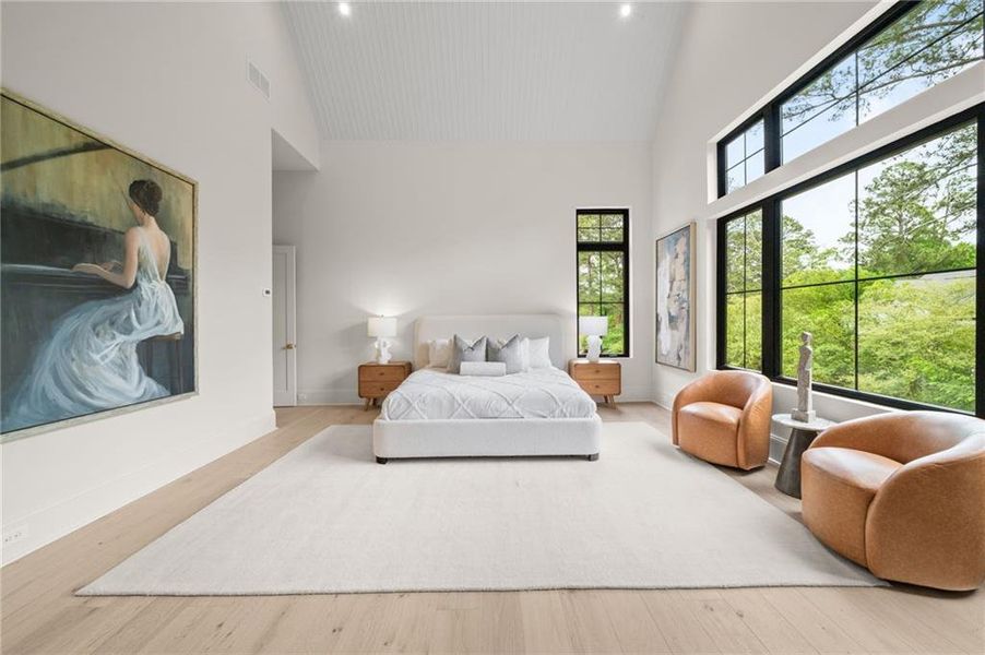 Furnished interior view inside a new home in , Atlanta (Image 17).
