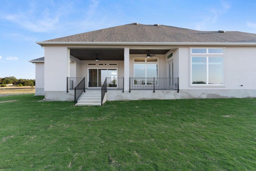 Exterior details and patio area of a home in Feathergrass, Florence (Image 35).