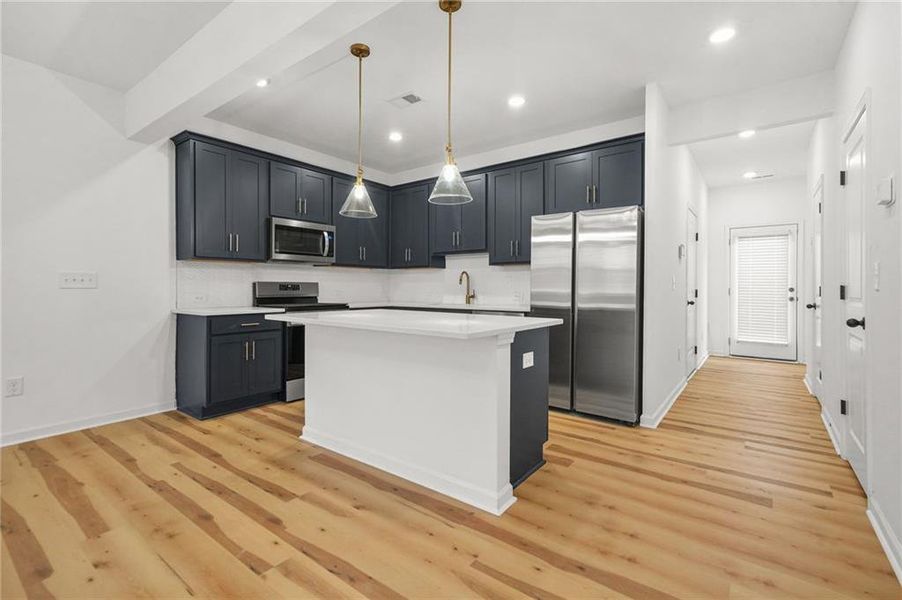 Furnished interior view inside a new home in , Atlanta (Image 11).
