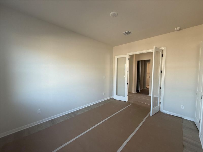 In-progress construction of a new home in Provence, Austin, TX (Image 7).