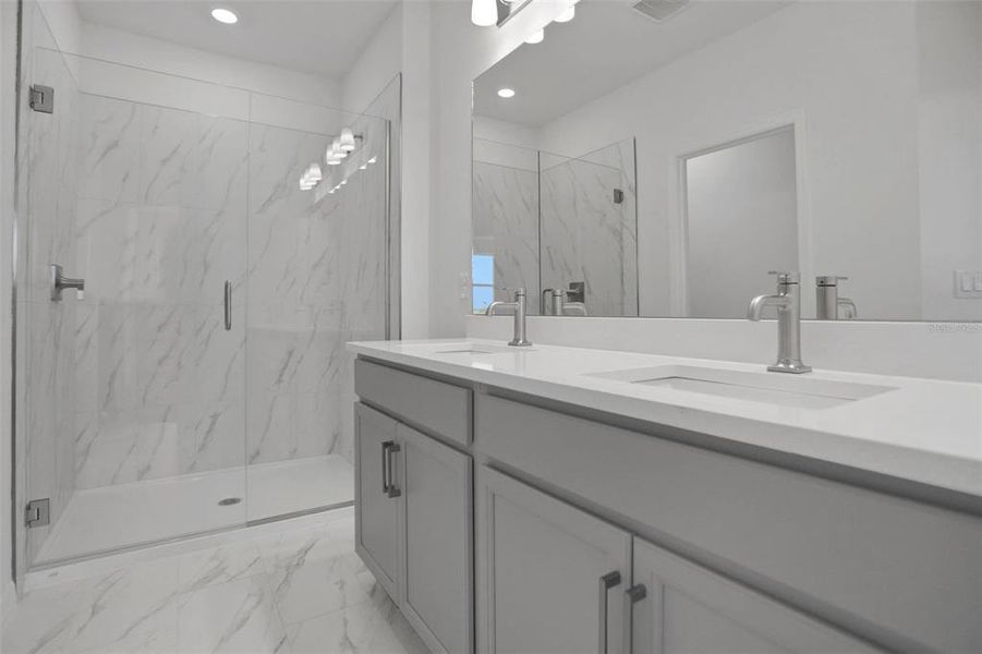 Furnished interior view inside a new home in Seaire, Parrish (Image 9).