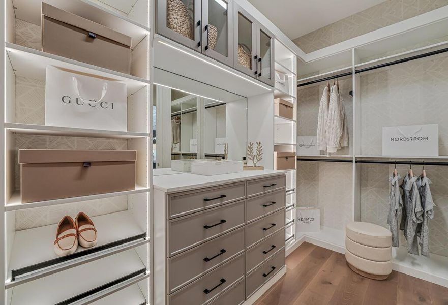 Furnished interior view inside a new home in Apex at Avenir, Palm Beach Gardens (Image 19).