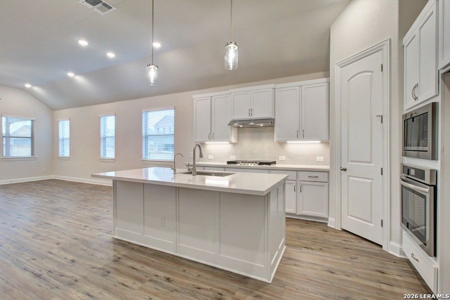 Furnished interior view inside a new home in Veramendi, New Braunfels (Image 5).