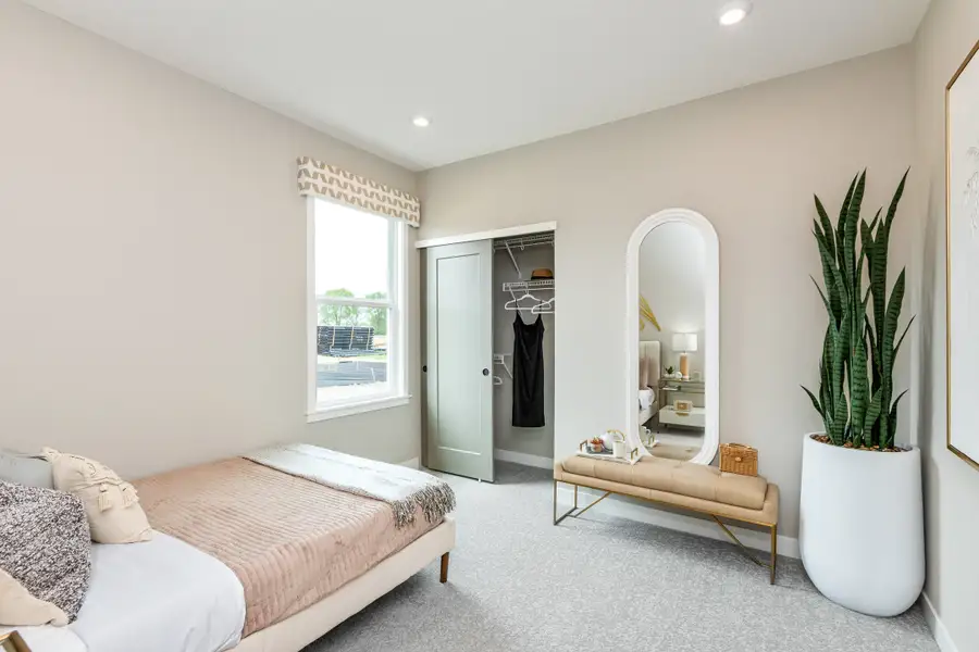 Representative furnished interior of a home built from the Wilmington by Fischer Homes in Easton Park, Dallas (Image 43).