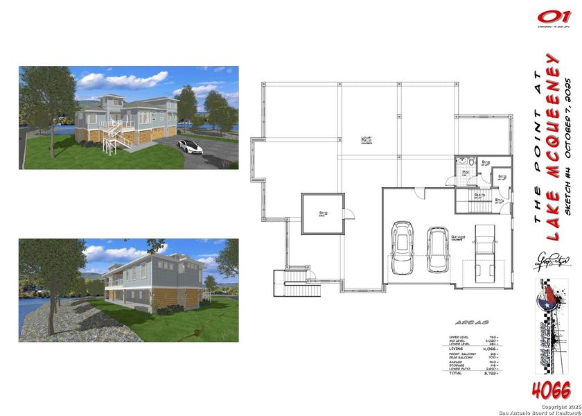 2D floor plan layout of this home in , McQueeney, TX (Image 6).