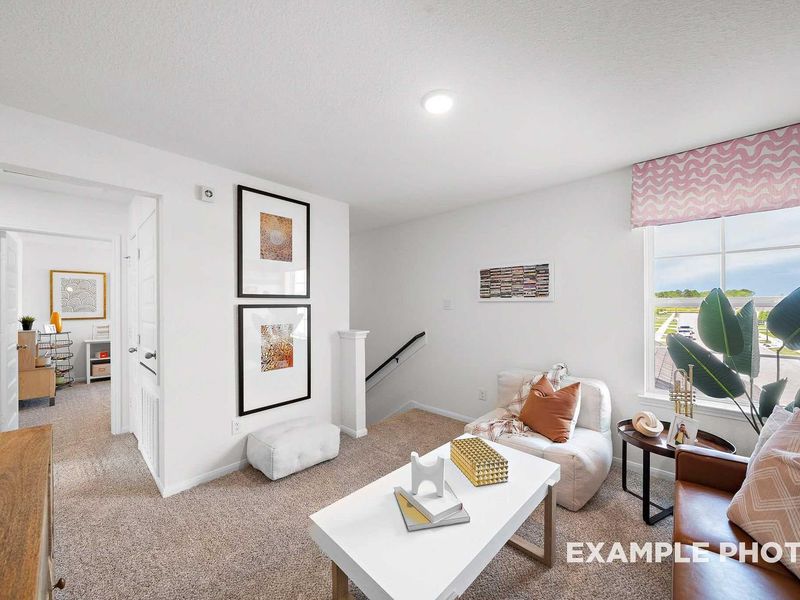 Furnished interior view inside a new home in Windmill Estates, Magnolia (Image 27).