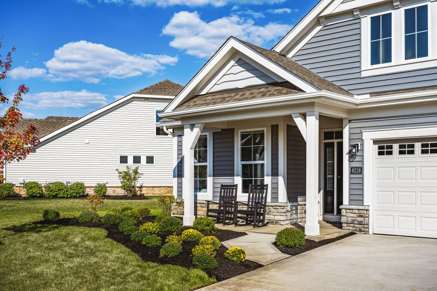 Representative exterior photo of a completed home built from the Camden by Fischer Homes in Easton Park, Dallas, GA (Image 25).