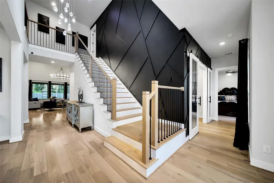 Furnished interior view inside a new home in ARTAVIA, Conroe (Image 44).