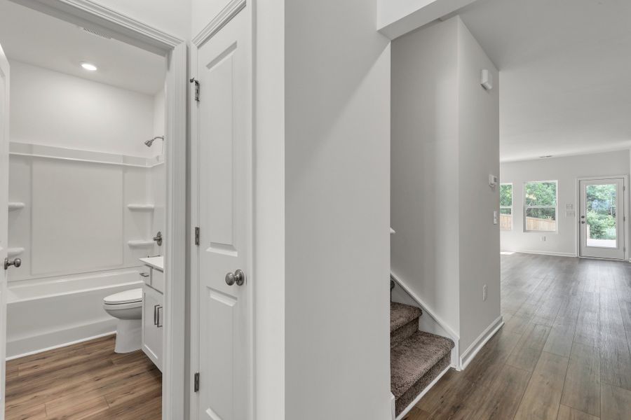 Spacious, unfurnished interior of a new home in Jordan Grove, Conway (Image 21). Spacious, unfurnished interior of a new home in Jordan Grove, Conway (Image 21).