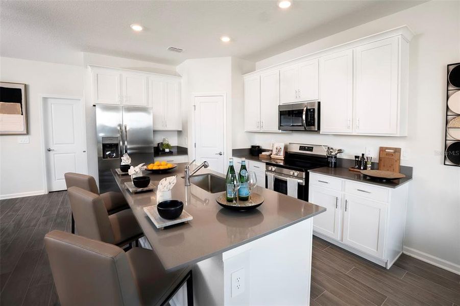 Furnished interior view inside a new home in , Clermont (Image 23).