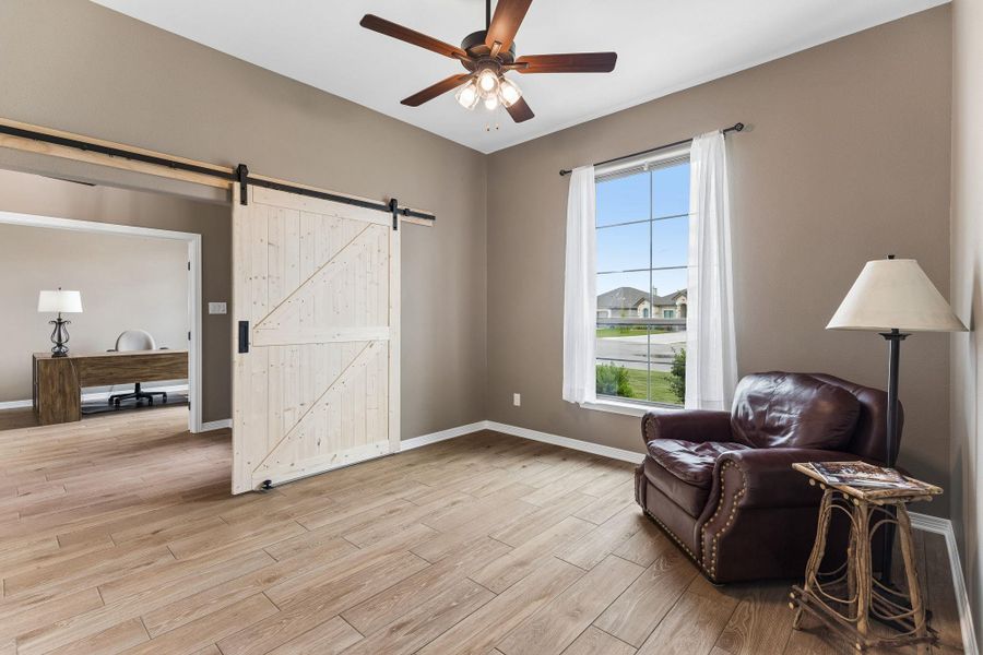 A space that evolves with your needs, offering the flexibility of a home office today and the functionality of a bedroom tomorrow.