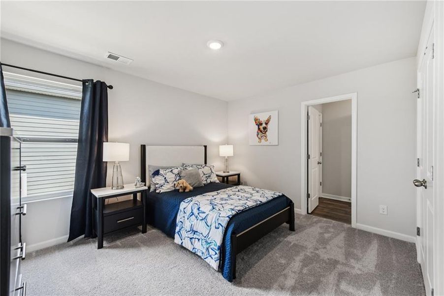 Furnished interior view inside a new home in The Hills at Cedar Creek, Winder (Image 10). Furnished interior view inside a new home in The Hills at Cedar Creek, Winder (Image 10).