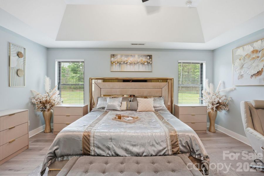 Furnished interior view inside a new home in , Charlotte (Image 40).